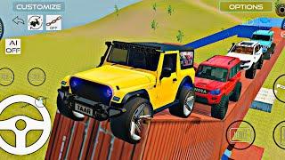 Driving Scorpion and Thar 4x4 in Game  #thar #scorpio #bolero #thar #4x4 #drive #gamingvideos