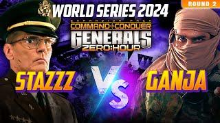  LIVE | C&C Generals Zero Hour World Series 2024 | StaZzz vs Ganja | Round 2