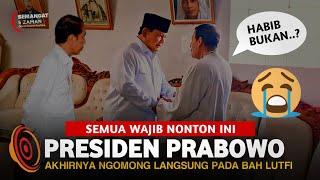 Tegas! Pengakuan Presiden Prabowo Terhadap  Habib Lutfi Dan Makam Keramat