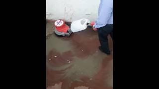 floor cleaning machine with vacuum cleaner - kruger & brentt