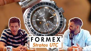 #FOCUS - Formex dévoile la Stratos UTC Automatique, une montre de pilote moderne !