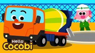  Mix It All Up, Concrete Mixer Truck | Vehicles Song | Car Song | Kids Songs | Hello Cocobi