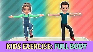 Full Body Kids Workout: Daily Physical Activity For Children At Home