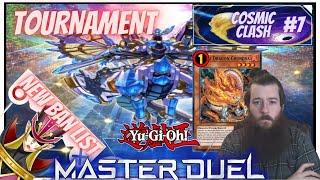 DRYTRON IN THE FINALS?! NEW BAN LIST TOURNAMENT Yu-gi-oh Master duel Competitive gameplay