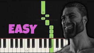 Average Fan vs Average Enjoyer│EASY Piano Tutorial│RIGHT HAND 