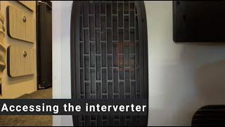 Accessing The Inverter on a 1st Gen RoamRig Revel Power System