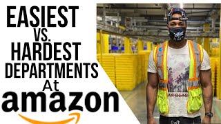 Working At Amazon | Easiest Vs. Hardest Departments