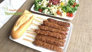 Kolay Şiş Kebab - Ev Usulü En Kolayından Kebab Tarifi / Hayalimdeki Yemekler