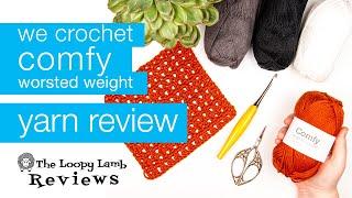 We Crochet Comfy Worsted Yarn Review