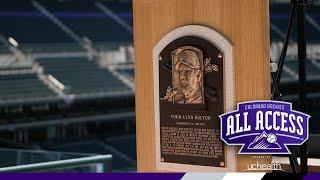 Rockies All Access | Todd Helton Hall of Fame Plaque at Coors Field