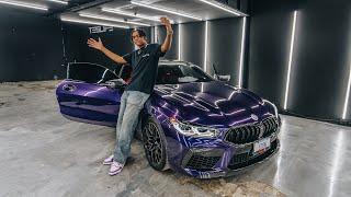 I Wrapped My 2023 BMW M8 Competition PURPLE! + Mods