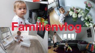 Familienvlog | Hilfe!!! Luna stellt die Wohnung auf den Kopf | Laufen lernen | Chaos beseitigen