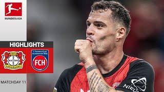 Bayer Leverkusen - FC Heidenheim | 5:2 | Highlights | Bundesliga 2024 | leverkusen heidenheim