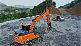 엥콘 틸트로테이터 고속도로 공사현장 1부(engcon tiltrotator Highway Construction Site Part 1)