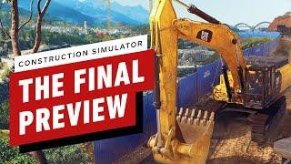 Construction Simulator: The Final Preview