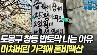 결국 도봉구 25평 아파트 2억까지.. 더블 역세권도 소용없는 이유 [아파트 부동산 입주권 분양권 재개발 재건축]