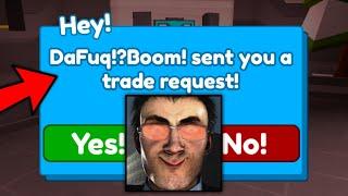  DaFuq!?Boom! Sent Me A TRADE And It Happened...  | Toilet Tower Defense Roblox