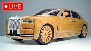 Woodcarving MASTERY Unleashed on Rolls Royce Phantom VIII EWB 2024