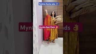 HUGE MYNTRA EORS Sale Haul |Myntra kurta set | MYNTRA LATEST PICKS #myntrahaul #Myntra #shorts