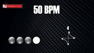 Base de batería en 4/4 a 50 BPM "drum loop" para practicar