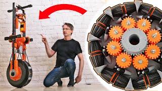 One-Wheel Robot can move in Two Axis