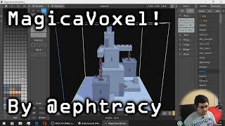 MagicaVoxel, free voxel tool and how to import your models in Unity [Show & Demonstrate ~ 1]