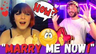 "Marry Me NOW!" Singing Reactions On Ome.TV