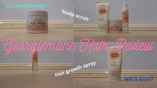 Georgiemane review | I tried the scalp scrub and hair growth spray