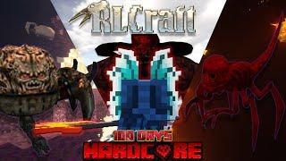 Surviving 100 Days In Hardcore RLCRAFT Did i make it?