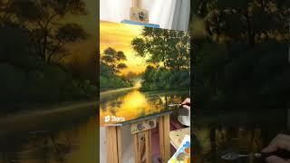 Amazing Painting by Art World #amazingshorts #youtubeshorts #shorts