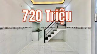 Nhà Quận 12 Giá Rẻ | Chỉ 720 Triệu Có Ngay Nhà 1 Trệt 1 Lầu Đường Lê Văn Khương P. Hiệp Thành Q12