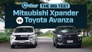 2022 Mitsubishi Xpander vs Toyota Avanza: MPV Big Test | Top Gear Philippines