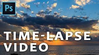 How to make a TIME-LAPSE IN PHOTOSHOP