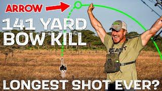 141 YARD BOW KILL! Josh Bowmar's Longest Shot EVER.. | BEAST BROADHEAD |