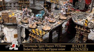 Necromunda: Spyre Hunters Vs Escher Gang (Spice Girls), and Spyrer gang review. Necromunda Secundus.