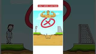 Can Messi Make the Goal  Best Funny Game #shorts #funny #game #viral #fyp #tiktokgame