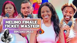 MELINO EVICTED WITH TYRONE, MANDY & PHILILE | BBMZANSI SEASON 5 LIVE EVICTION SHOW | GLORY ELIJAH