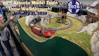 62nd Atlanta Model Train Show Walkthrough!