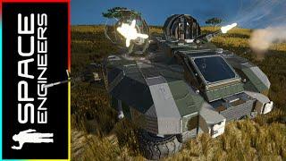 The AAV 3B Salamander! - Space Engineers