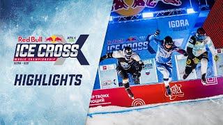 ATSX 500 Igora, RUS Highlights | 2019/20 Red Bull Ice Cross World Championship