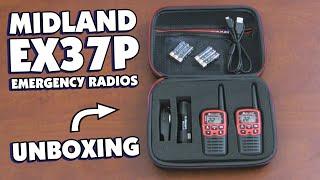 Midland EX37VP Emergency Radios Unboxing