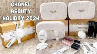 Chanel Beauty Holiday Sets 2024 *Selling FAST* Tweed Pouch & Snowflake Charms