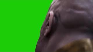 Thanos green screen efect.chorama key Editorial.