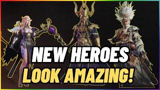 New Heroes Preview - Will We Get Them With New Content? DragonHeir Silent Gods