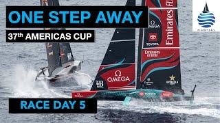 One Step Away - Americas Cup Race Day 5 - 18-10-24