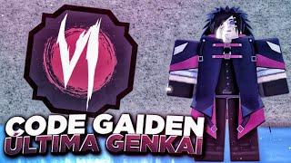 ULTIMA GENKAI DO SHINDO LIFE "CODE GAIDEN" MUITO FORTE PARA PVP!!!