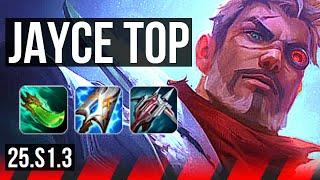 JAYCE vs YORICK (TOP) | EUW Master | 25.S1.3