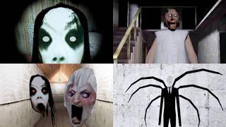 DVloper All Games In Oldest Version Full Gameplay | Slendrina Games, Granny Chapters & The Twins