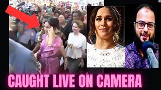 Reacting to Meghan "Turned & Hissed" at a Staffer - Later on People Booed her for Disrespect