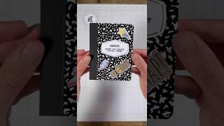 This greeting card will take you back in time!  #craft #cardmaking #asmr #satisfying